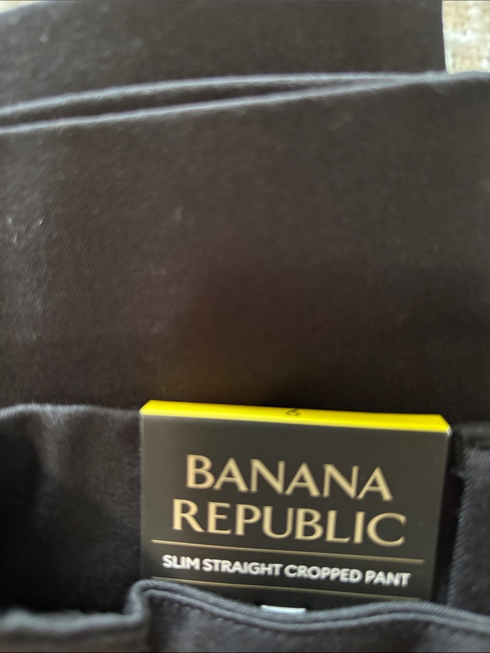 New Banana Republic slim straight cropped pant - Picture 5 of 5